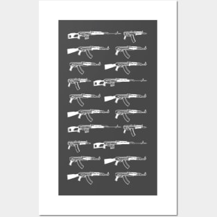 AK variants Posters and Art